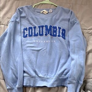 Columbia University Blue Sweatshirt